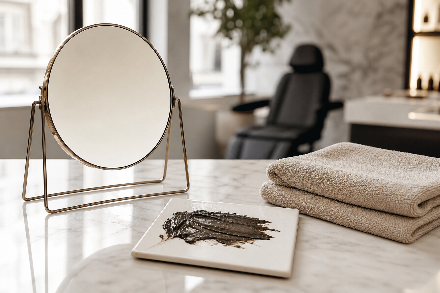 Lidstrich Permanent Make-up Expert bei öligen Lidern in einem hochwertigen Berliner Beauty-Studio