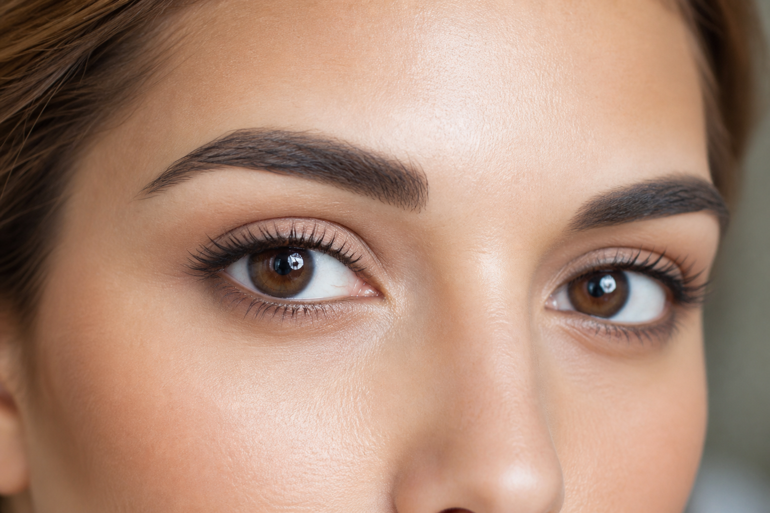 Lidstrich Permanent Make-up wenn Mascara oft verschmiert in einem hochwertigen Berliner Beauty-Studio