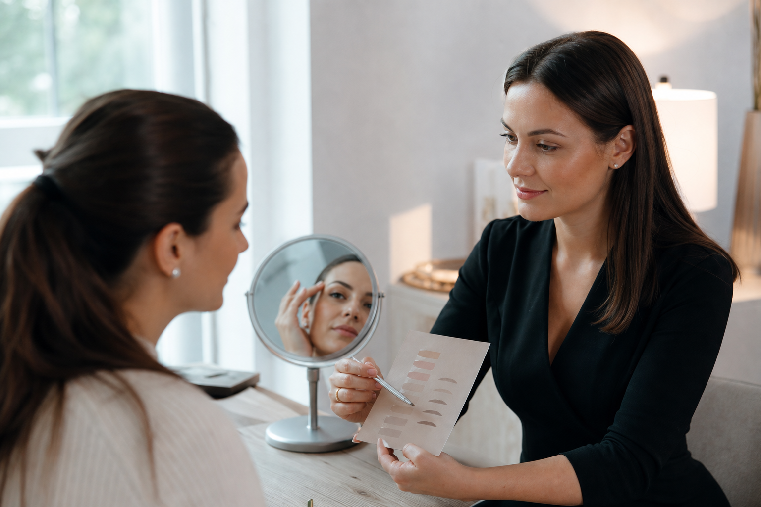 Permanent Make-up Entfernung oder Korrektur: was zuerst besprechen