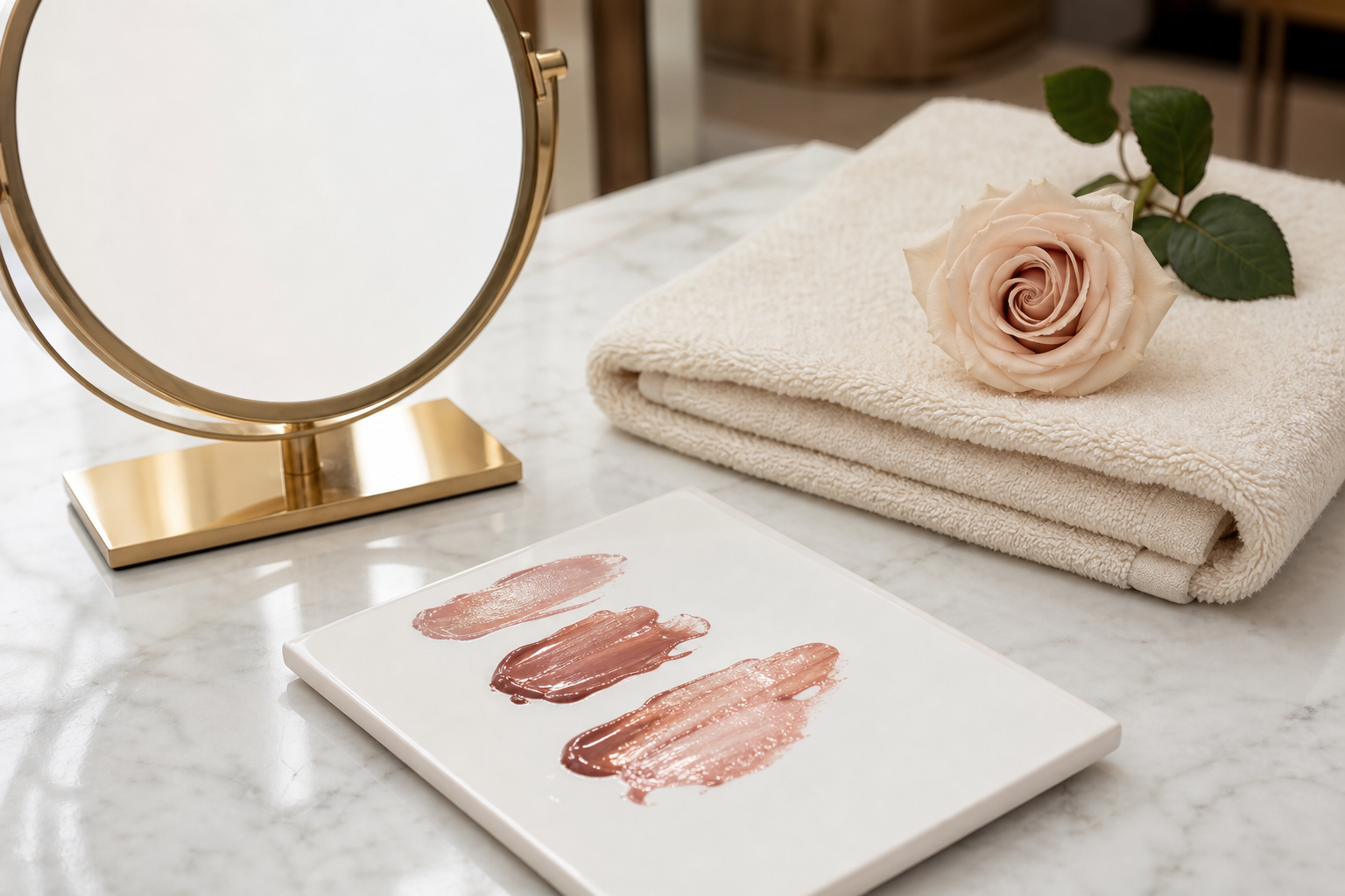 Permanent Make-up Expert Berlin fleckige Lippenfarbe nach Abheilung bewerten – hochwertige Beratungsszene im Berliner Beauty-Studio