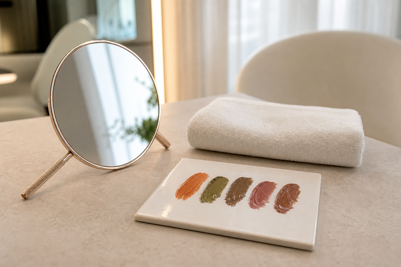 Permanent Make-up Expert Farbneutralisation verständlich erklärt in einem hochwertigen Berliner Beauty-Studio