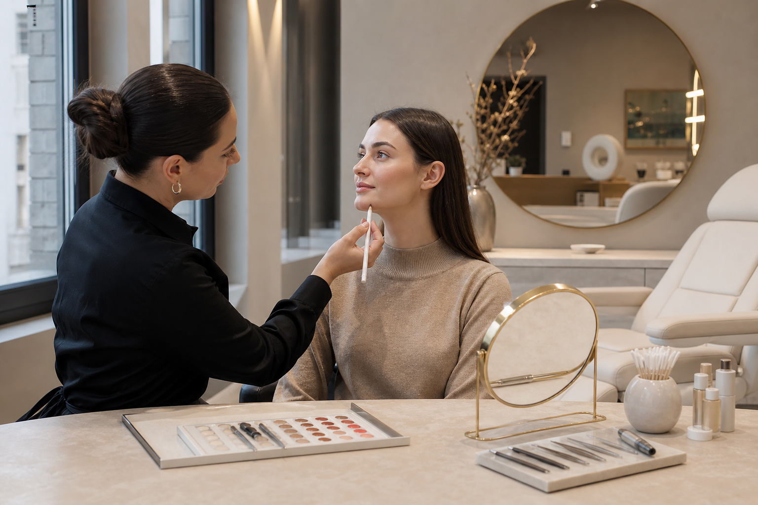 Permanent Make-up natürlich planen: kein harter Make-up-Effekt